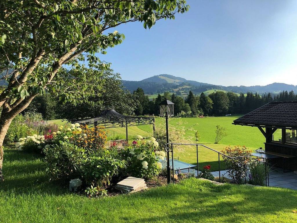 Hochgrat dans la maison Lingg in Oberstaufen, Souabe (Bavière)