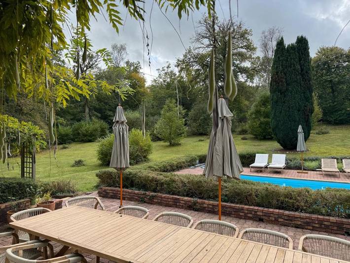 Location de vacances pour 14 personnes, avec piscine ainsi que jardin et vue à Auffargis - 2