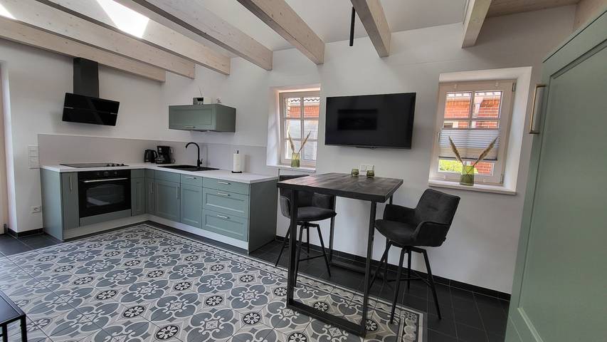 Ferienhaus für 4 Personen, mit Terrasse und Ausblick in Eilsum