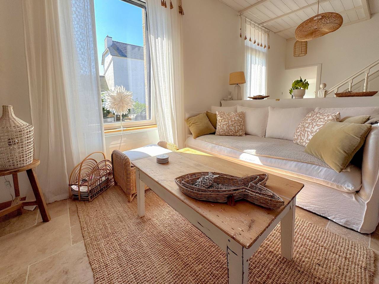 Casa de vacaciones «Léchiagat» con terraza privada y Wi-Fi in Treffiagat, Region de Quimper