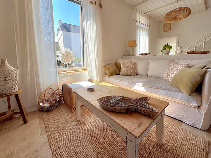 Ferienhaus „Léchiagat“ mit privater Terrasse und Wlan in Treffiagat, Quimper und Umgebung
