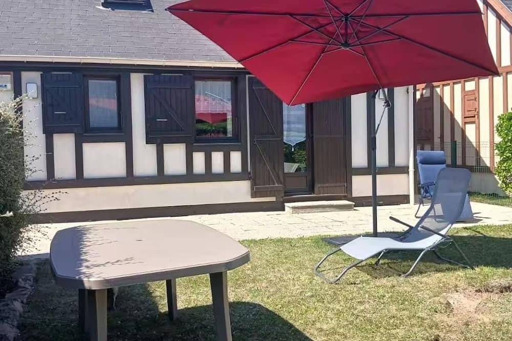 Chalet für 6–7 Personen nahe Strand und Innenstadt in Merville-Franceville-Plage, Caen und Umgebung