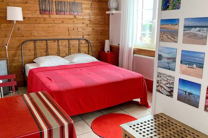 Apartamento entero, La estación de Red Estudio en Vieux Boucau les Bains, Landes, Aquitania in Vieux-Boucau-les-Bains, Côte d’Argent