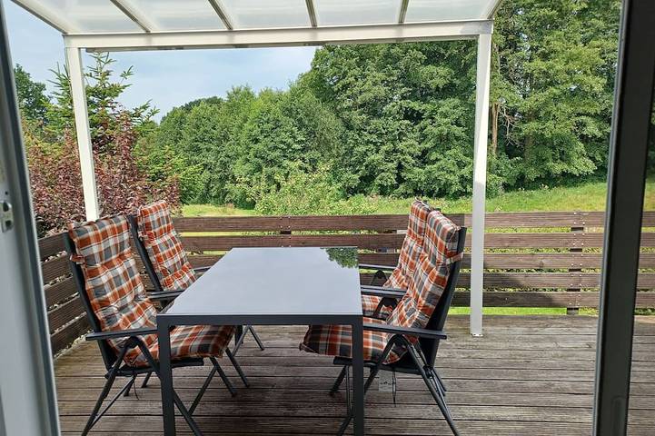 Ferienwohnung für 4 Personen, mit Balkon und Terrasse sowie Garten in Fahrdorf