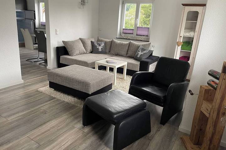 Appartement de vacances pour 5 personnes, avec jardin