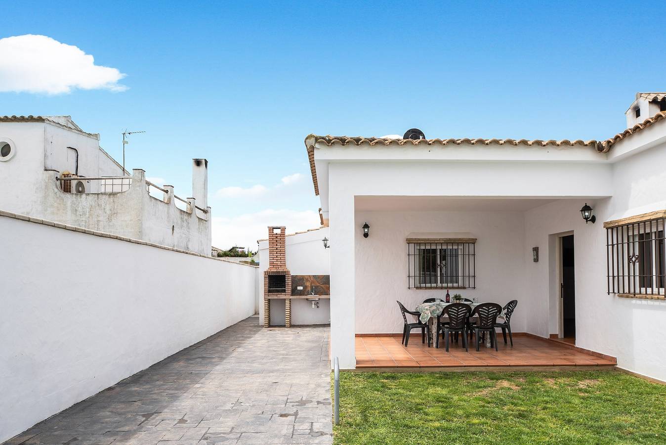 Chalet Casa Playamar près de la plage avec jardin, piscine et Wi-Fi in Playa El Palmar, Vejer de la Frontera