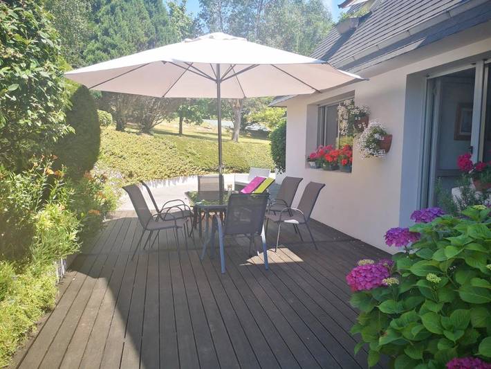 Location de vacances pour 2 personnes, avec jardin et vue à Hôpital-Camfrout - 2