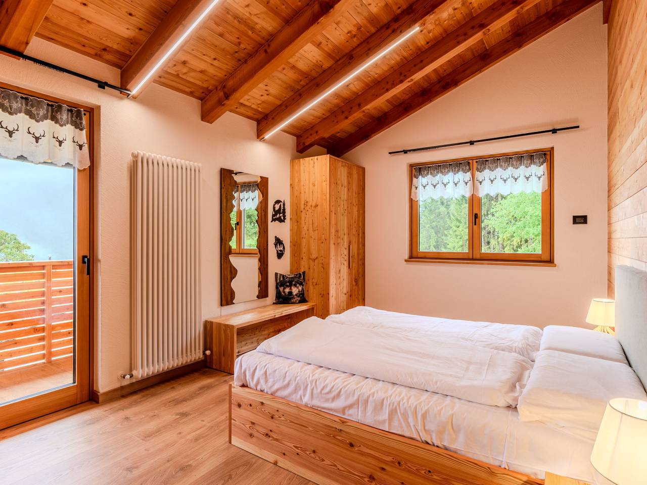 Casa del Larice in Livo (Trentino), Ortler Alps