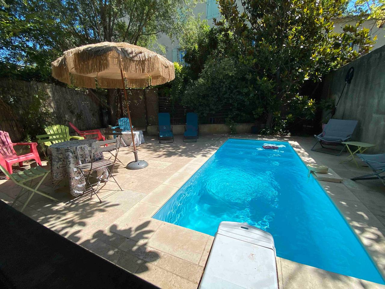 Appartement 'Gîte Marie - Monteux' avec piscine privée, Wi-Fi et climatisation in Monteux, Vaucluse
