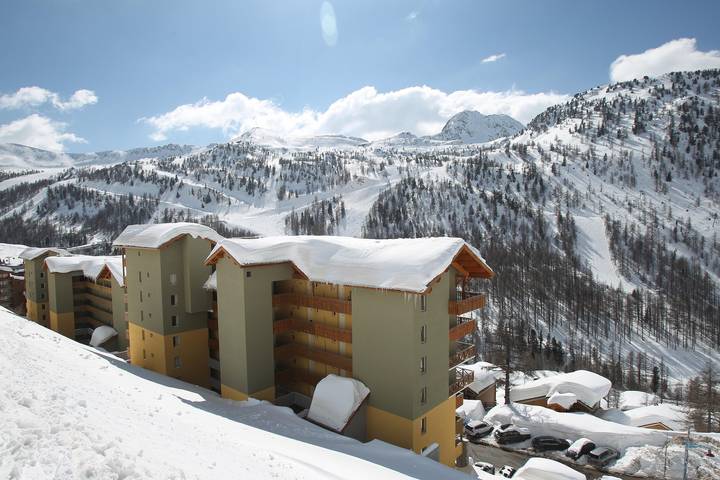 Appartement de vacances pour 4 personnes, avec balcon dans Isola 2000