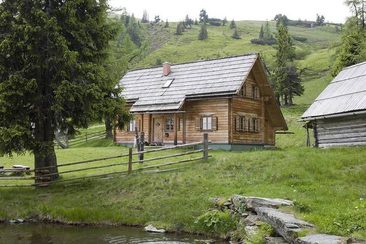 Blockhütte für 14 Personen, mit Garten und Sauna - 1