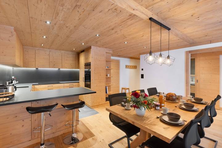 Gîte pour 5 personnes, avec balcon/terrasse et balcon, animaux acceptés dans Grimentz - 3