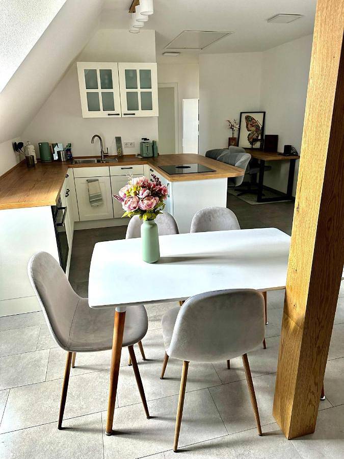 Ferienwohnung für 4 Personen, mit Ausblick