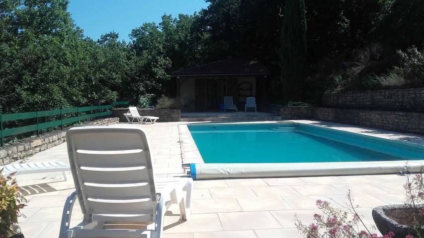 Gîte pour 11 personnes, avec terrasse et piscine à Milhars - 3