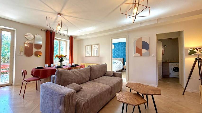 Appartement de vacances pour 6 personnes, avec Balcon et Terrasse