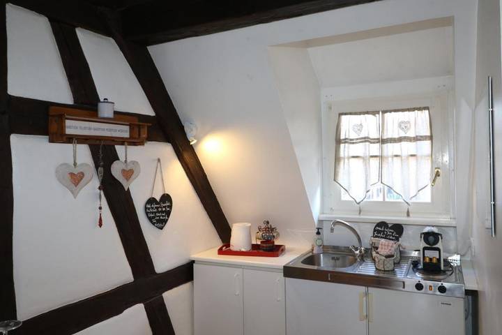 Ferienwohnung für 2 Personen, mit Ausblick und Garten in Riquewihr - 4