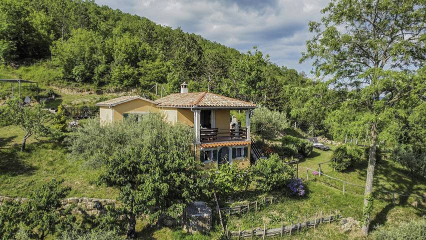 Ferienhaus für 2 Personen, mit Seeblick und Balkon sowie Garten und Pool, mit Haustier in Istrien
