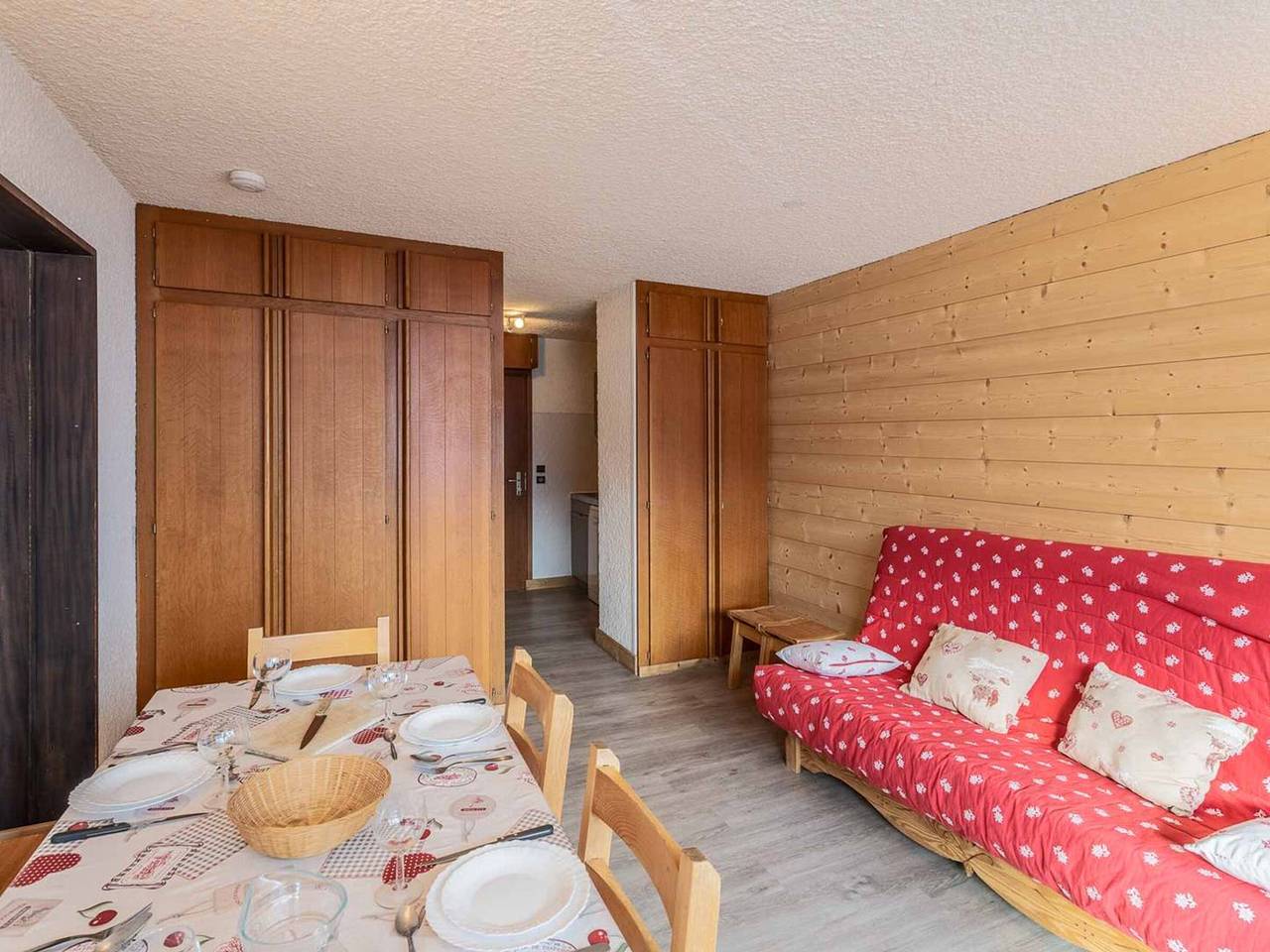 Apartamento entero, Apto familiar con balcón en Méribel Mottaret in Méribel-Mottaret, Les Allues