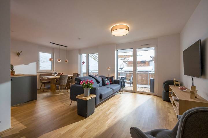 Vakantieappartement voor 5 personen, met uitzicht en balkon in Kirchberg in Tirol