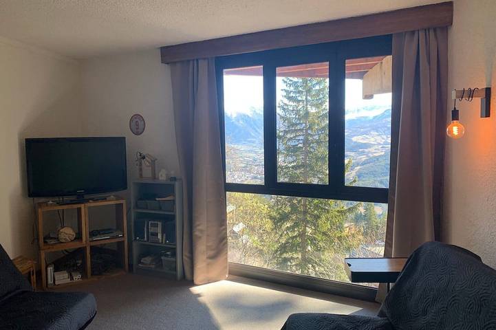 Ganze Wohnung, Geräumiges Studio für 4 Pers, nahe Zentrum und Pisten, Pra Loup in Pra-Loup, Uvernet-Fours