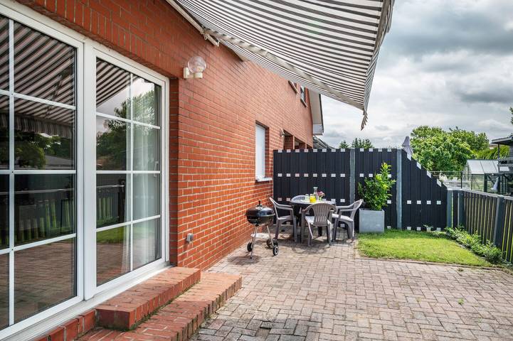 Appartement entier, Appartement 'Ferienwohnung An Der Haferkoppel' avec terrasse privée et Wi-Fi in Klein Kussewitz, Rostock et ses environs