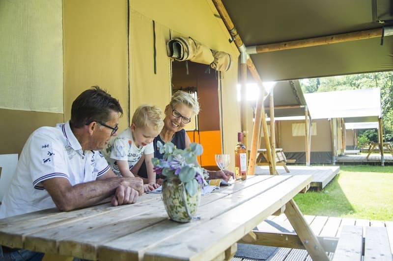 Rcn het Grote Bos — Safaritent Rozenburg in Doorn, Provincie Utrecht