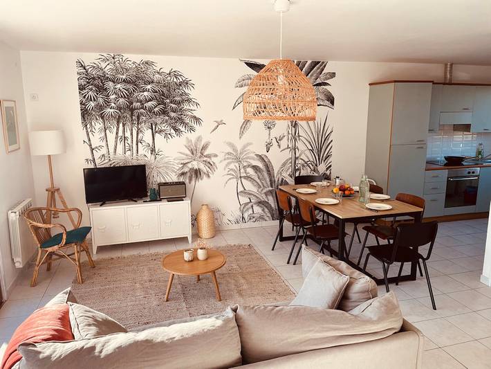 Gîte pour 6 personnes, avec terrasse et jardin à Audresselles