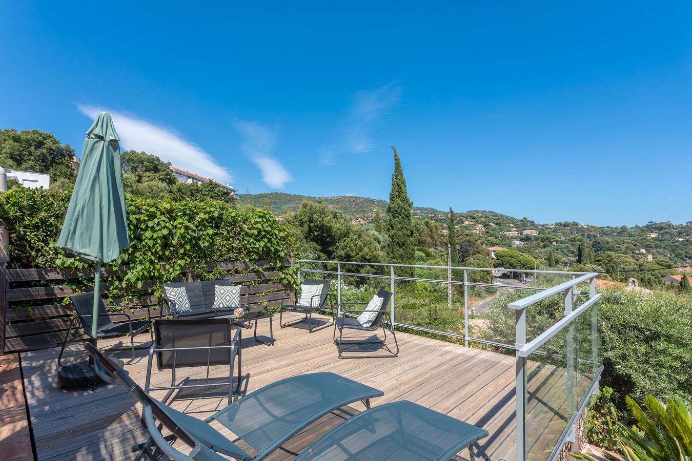 Maison de vacances 'La Dolce Vita' avec vue sur la mer, Wi-Fi et climatisation in Rayol-Canadel-sur-Mer, Région de Draguignan