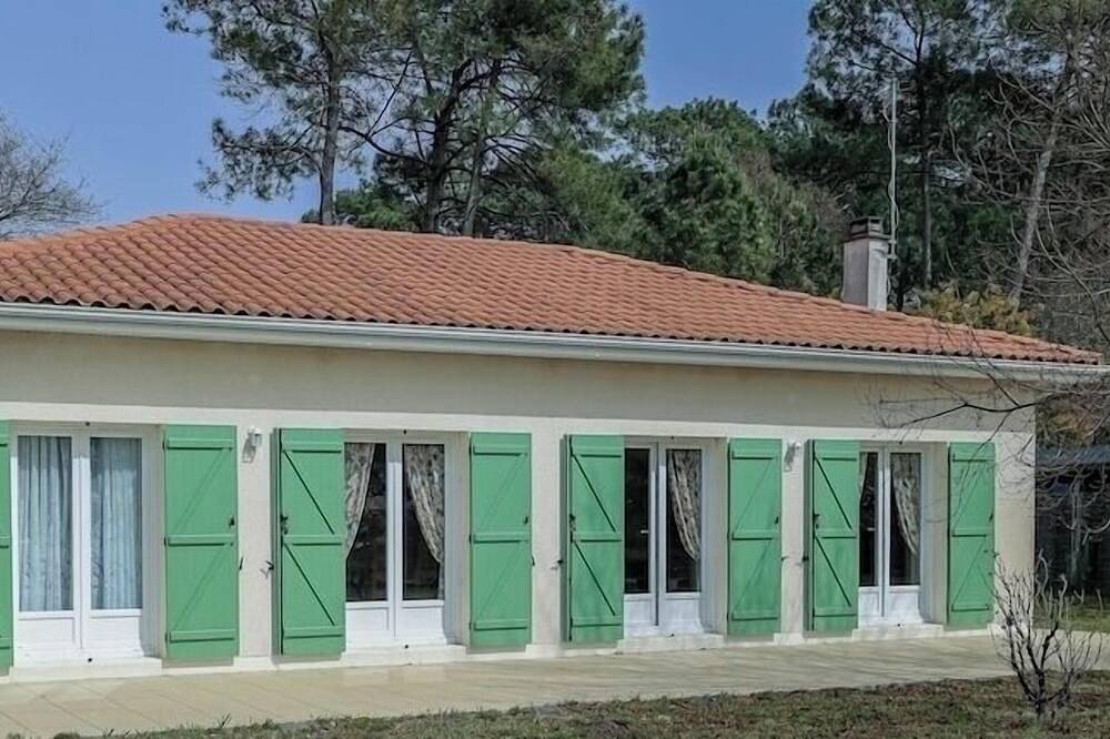 Quiet 150m2 seaside house, 3 bedrooms in Lanton, Arcachon region