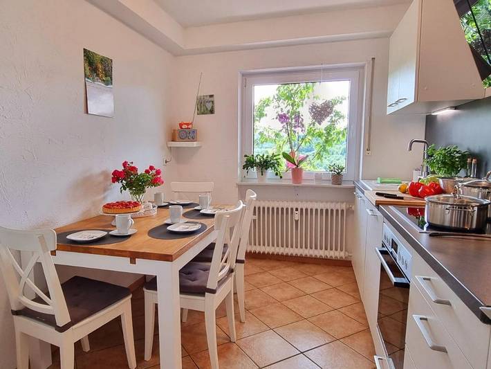 Ferienwohnung für 4 Personen, mit Balkon und Terrasse sowie Garten und Ausblick im Westerwald - 4