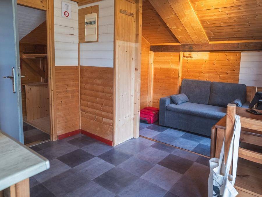 Camping Le Léman Plage - Chalet 2 personnes - Chalet cosy 2 places in Excenevex, Région de Thonon-les-Bains