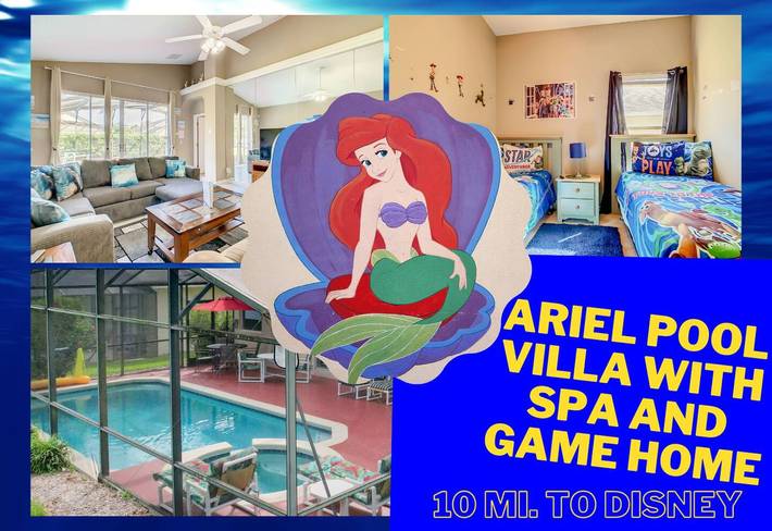 Vacation rental for 10 people, with yard and pool as well as terrace in Lake County