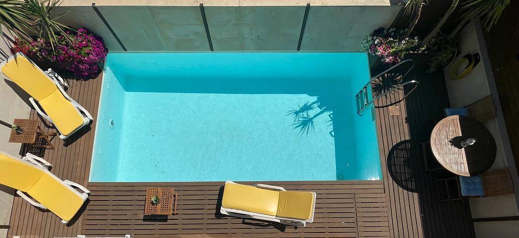 Casa de férias para 8 pessoas, com piscina e varanda/terraço em Pêra