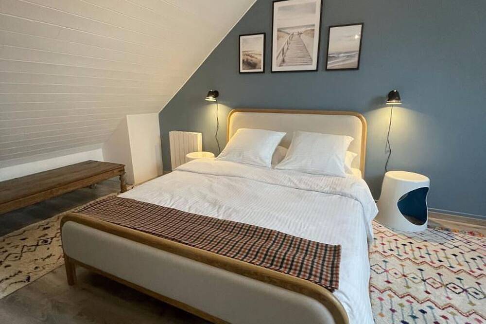 Maison de Vacances au Cap Carteret avec Jardin et Terrasse in Les Moitiers-d'Allonne, Côte de la Déroute