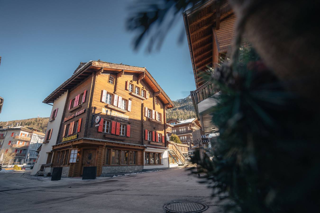 Boutiquehotel Walliserkanne - Doppelzimmer in Grächen, Walliser Alpen