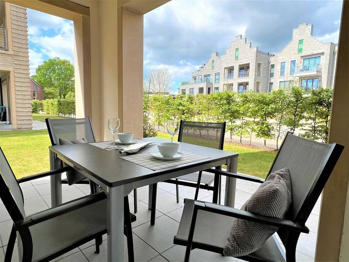 Ferienwohnung für 3 Personen, mit Terrasse in Dangast