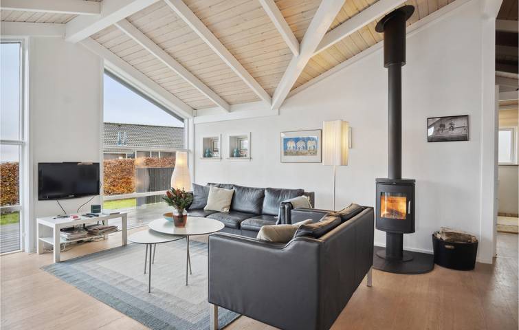 Ferienhaus mit Meerblick für 8 Personen, mit Garten und Terrasse in Kelstrup Strand - 4