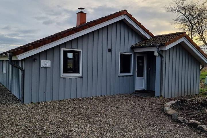 Ferienhaus für 6 Personen, mit Terrasse und Sauna sowie Garten, mit Haustier in Tarp