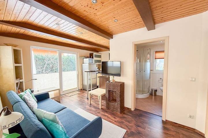 Ferienhaus für 3 Personen, mit Garten, mit Haustier