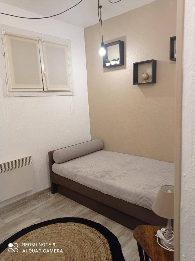 Gîte pour 3 personnes, avec Terrasse dans Plage Fabron Bambou Nice - 4
