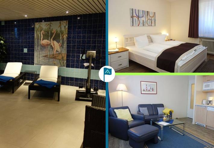 Ferienwohnung für 3 Personen, mit Sauna in Wyk auf Föhr