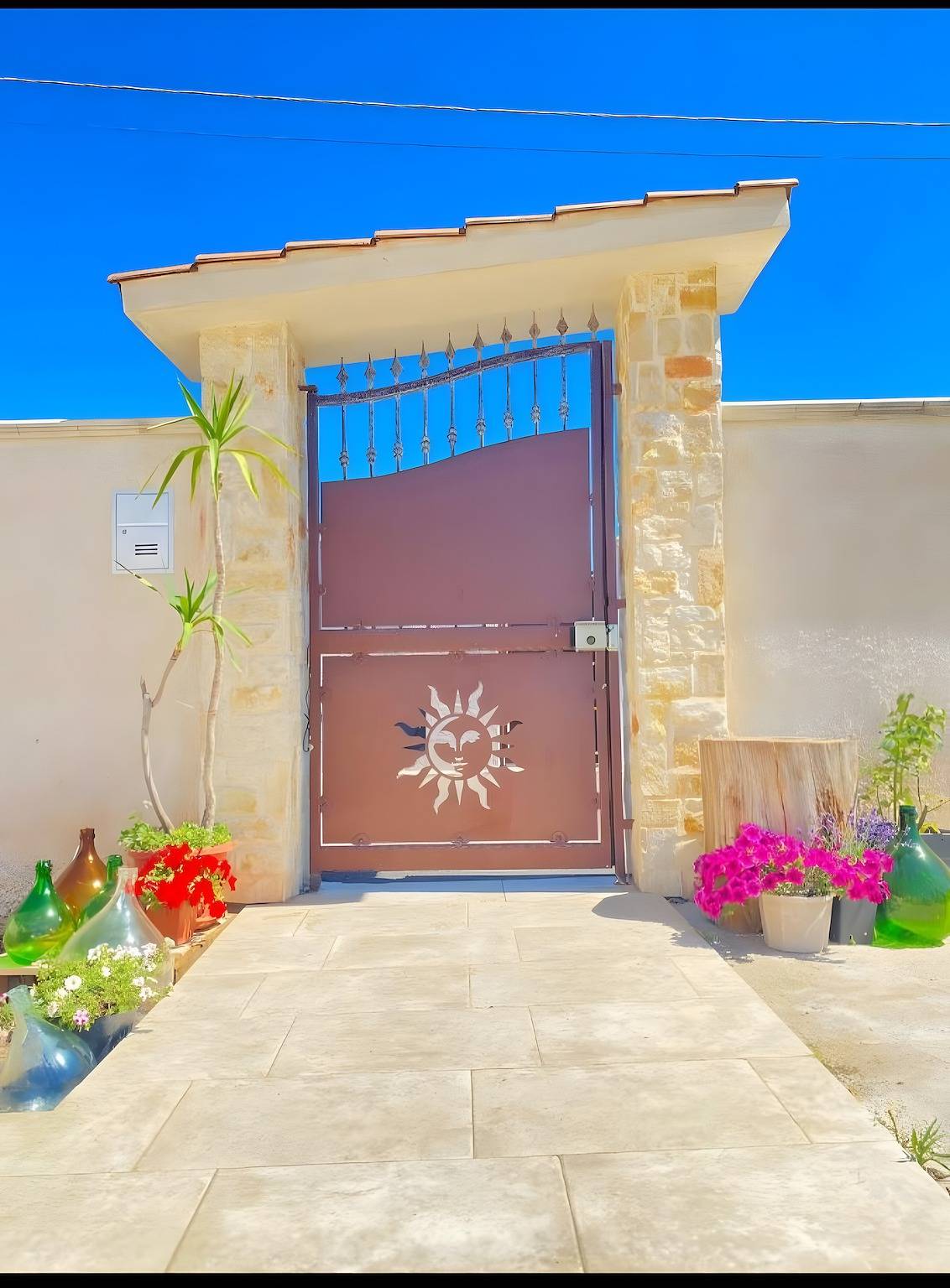 Villa „Regina“ mit privatem Garten und Klimaanlage in Taranto, Golf von Tarent