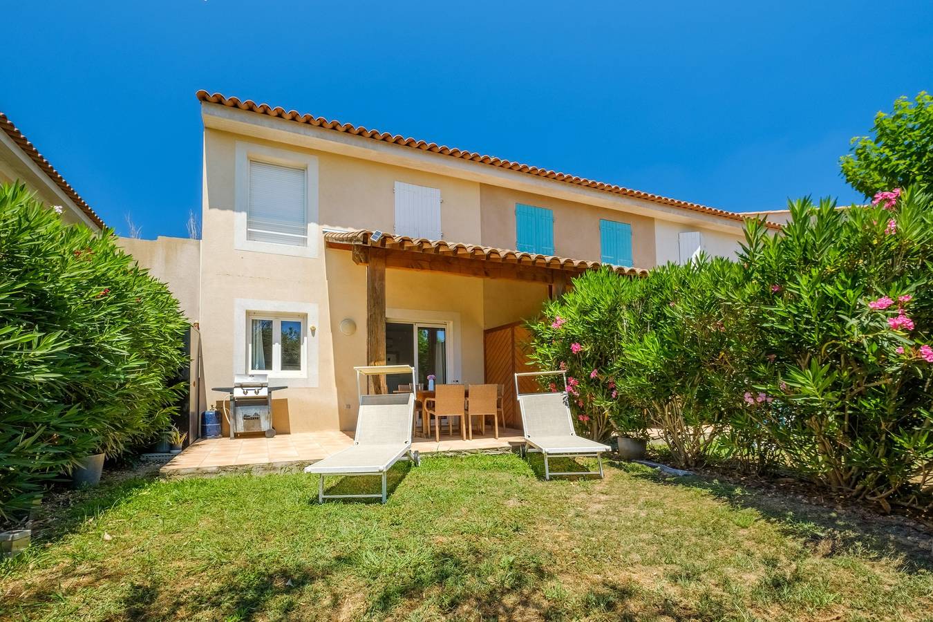 Maison de vacances « La Bastide de Chaumette » avec piscine partagée, Wi-Fi et climatisation in Montauroux, Côte méditerranéenne (France)