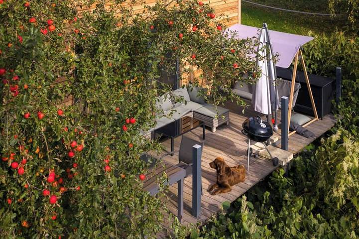 Ferienhaus für 5 Personen, mit Garten und Sauna sowie Balkon und Pool, mit Haustier in Sächsische Schweiz
