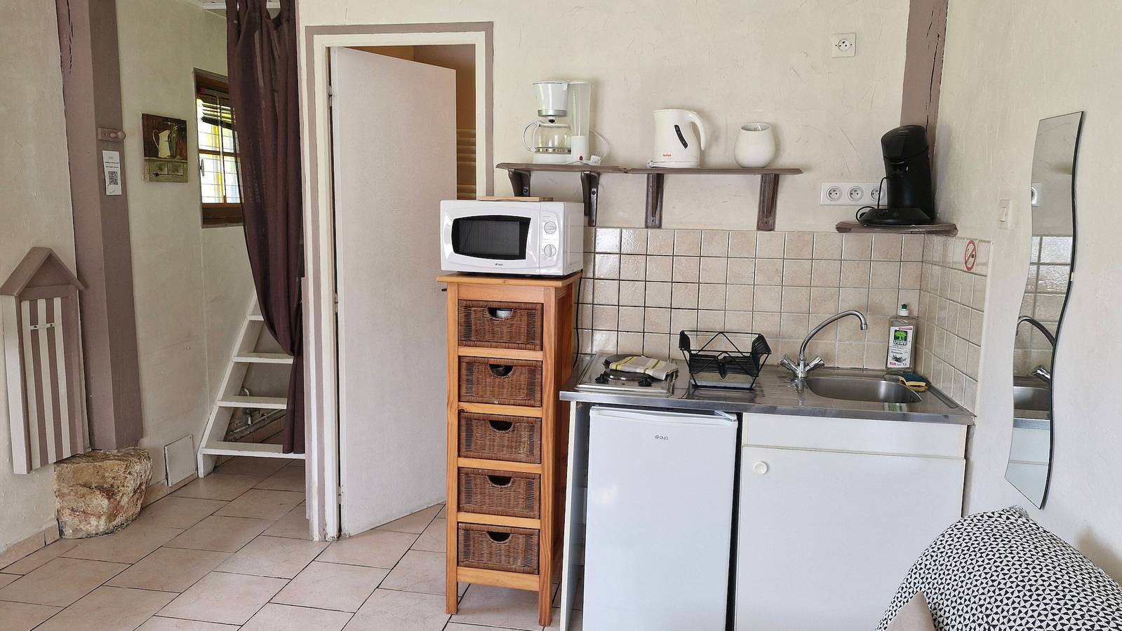 Gîte Vanille für 2–3 Personen nahe Honfleur mit Pool in Fatouville-Grestain, Côte de Grâce
