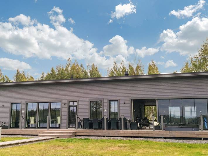 Ferienhaus für 9 Personen, mit Sauna