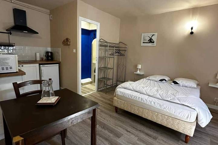 Ganze Wohnung, Studio 4 \"Aux volets bleus\" Cosy studio at the foot of the Pyrenees in Aulus-les-Bains, Parc naturel régional des Pyrénées ariégeoises