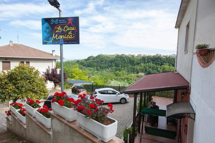 Bed and breakfast per 2 persone, con giardino e panorama nonché terrazza - 1