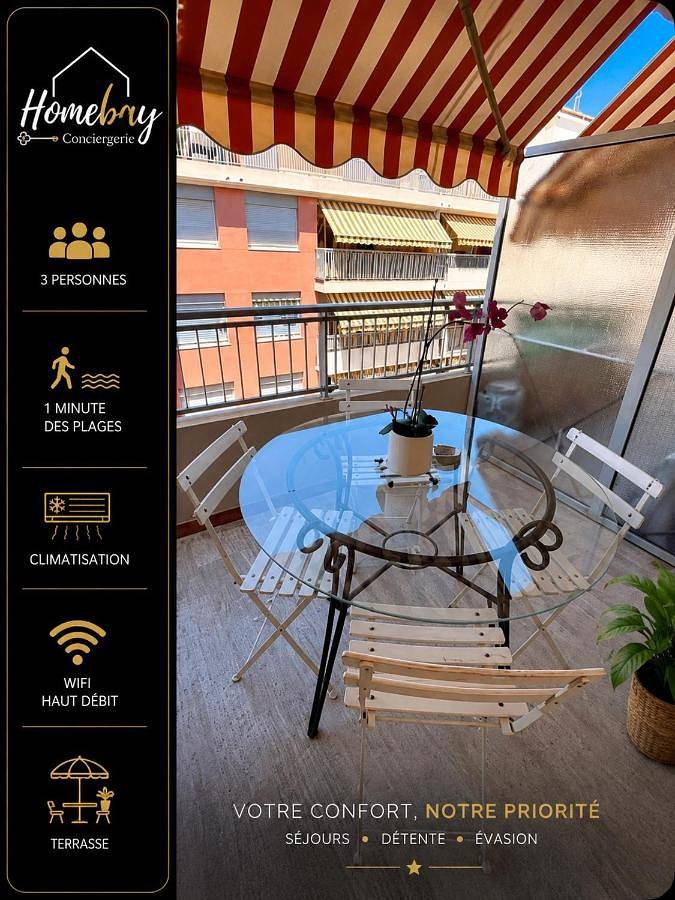 Gîte pour 3 personnes, avec Terrasse et Vue dans Office De Tourisme De Golf Juan