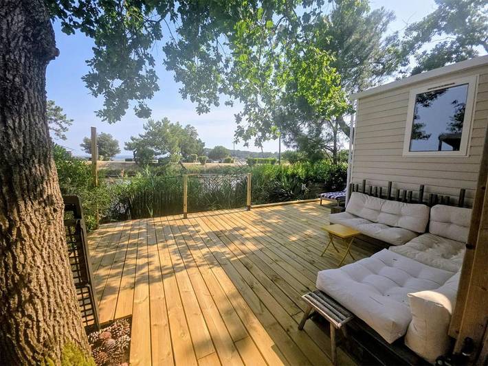 Vakantiehuis voor 6 personen, with Whirlpool and Terras as well as Tuin and Kinderzwembad in Cap Ferret